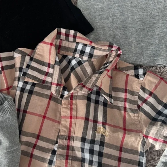 Cat & Jack Black and Gray Short Sleeve Tees - Picture 2 of 5